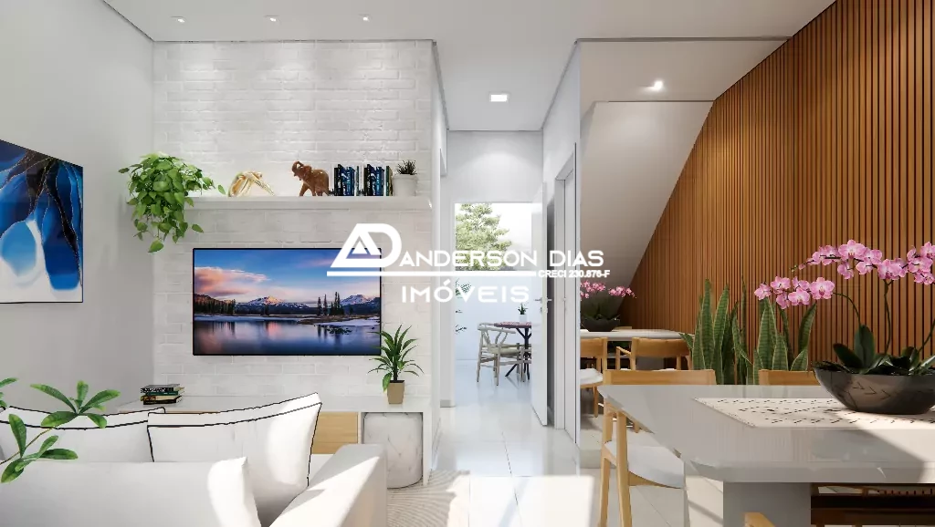 Pré- Lançamento em Condomínio com 2 dormitórios, com 62m² a venda Por R$ 297 mil no Bairro Jaraguazinho- Caraguatatuba